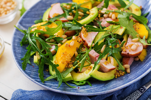 turkey mango salad healthy christmas recipes
